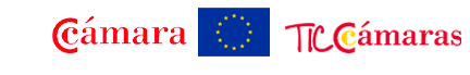 Logos Cámara de Murcia e Unión Europea